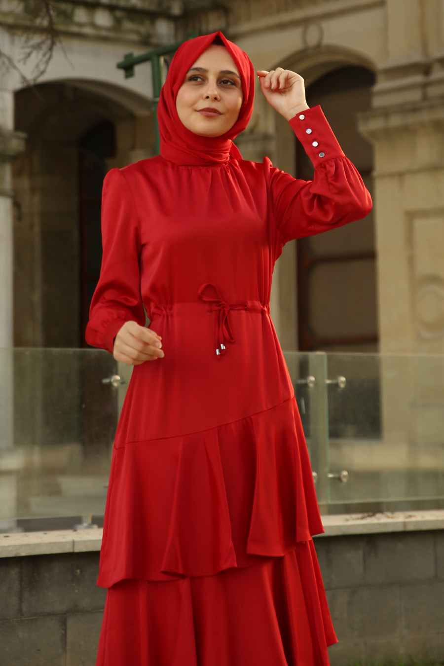 DRESS - RED 