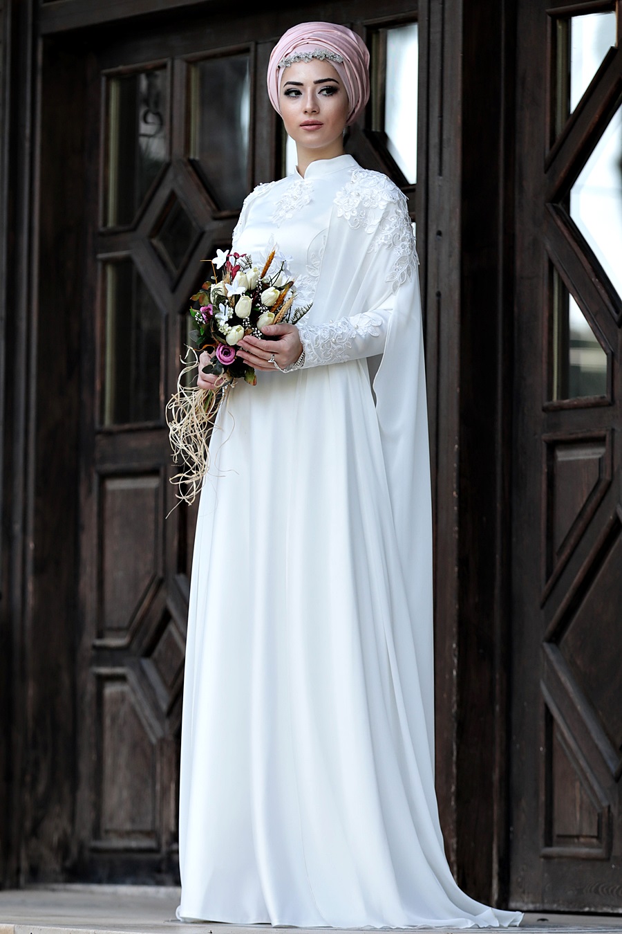 Ekru Evening Dress