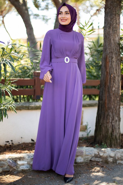 LILA EVENİNG DRESS