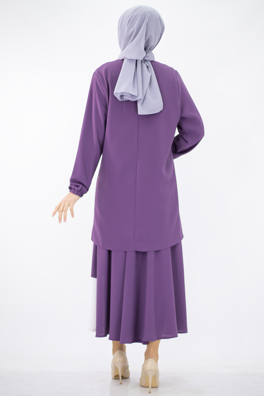 LILA TUNIC AND SKIRT SUIT