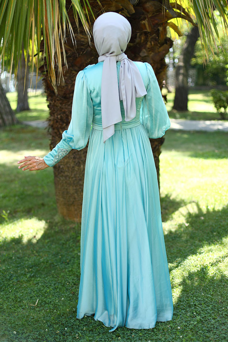 MINT EVENING DRESS  