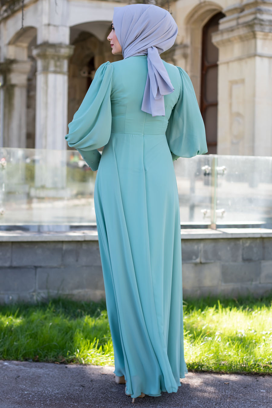 MINT EVENING DRESS 