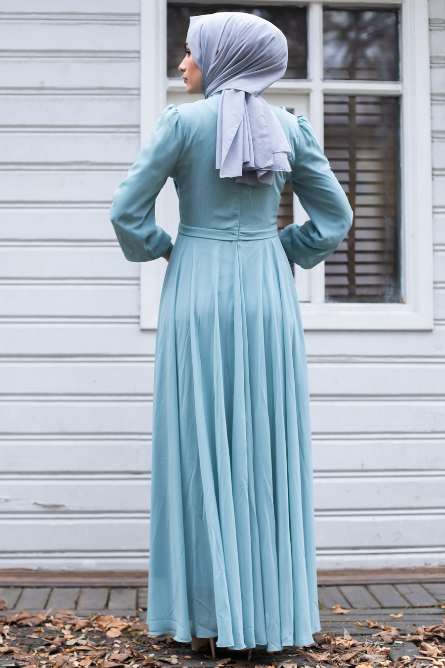 MINT EVENING DRESS 