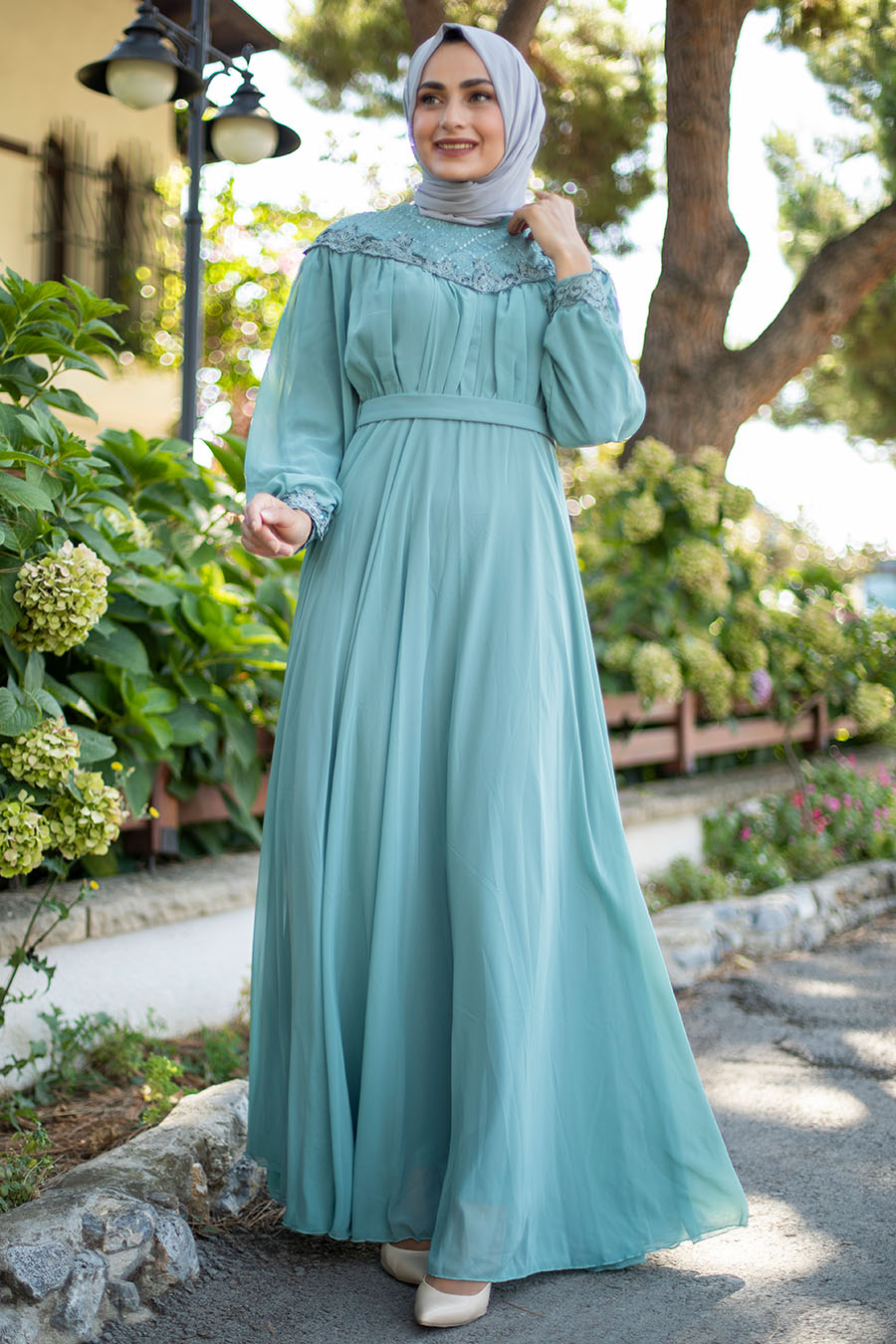MINT EVENİNG DRESS 