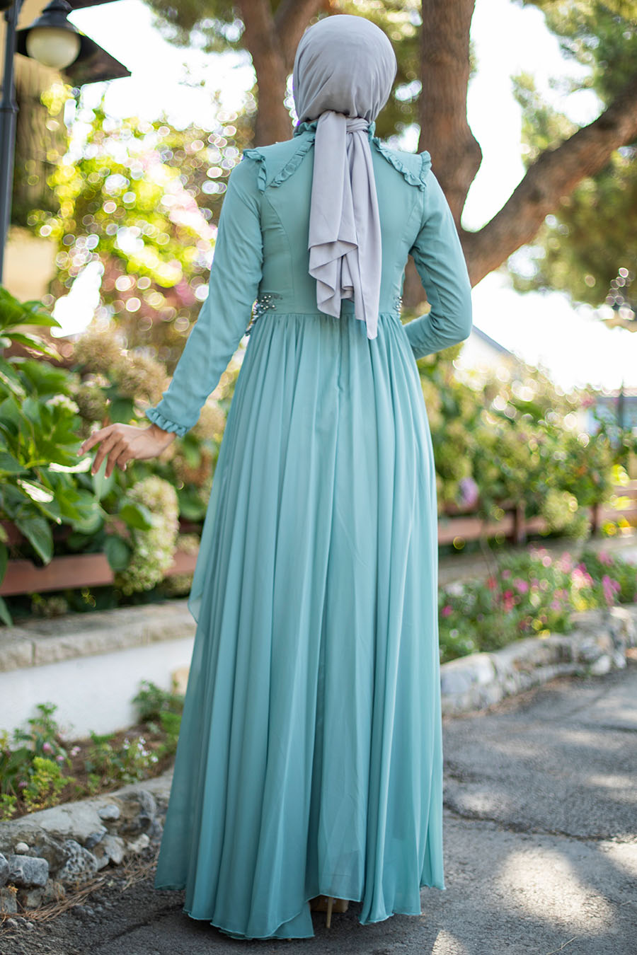 MINT EVENING DRESS  