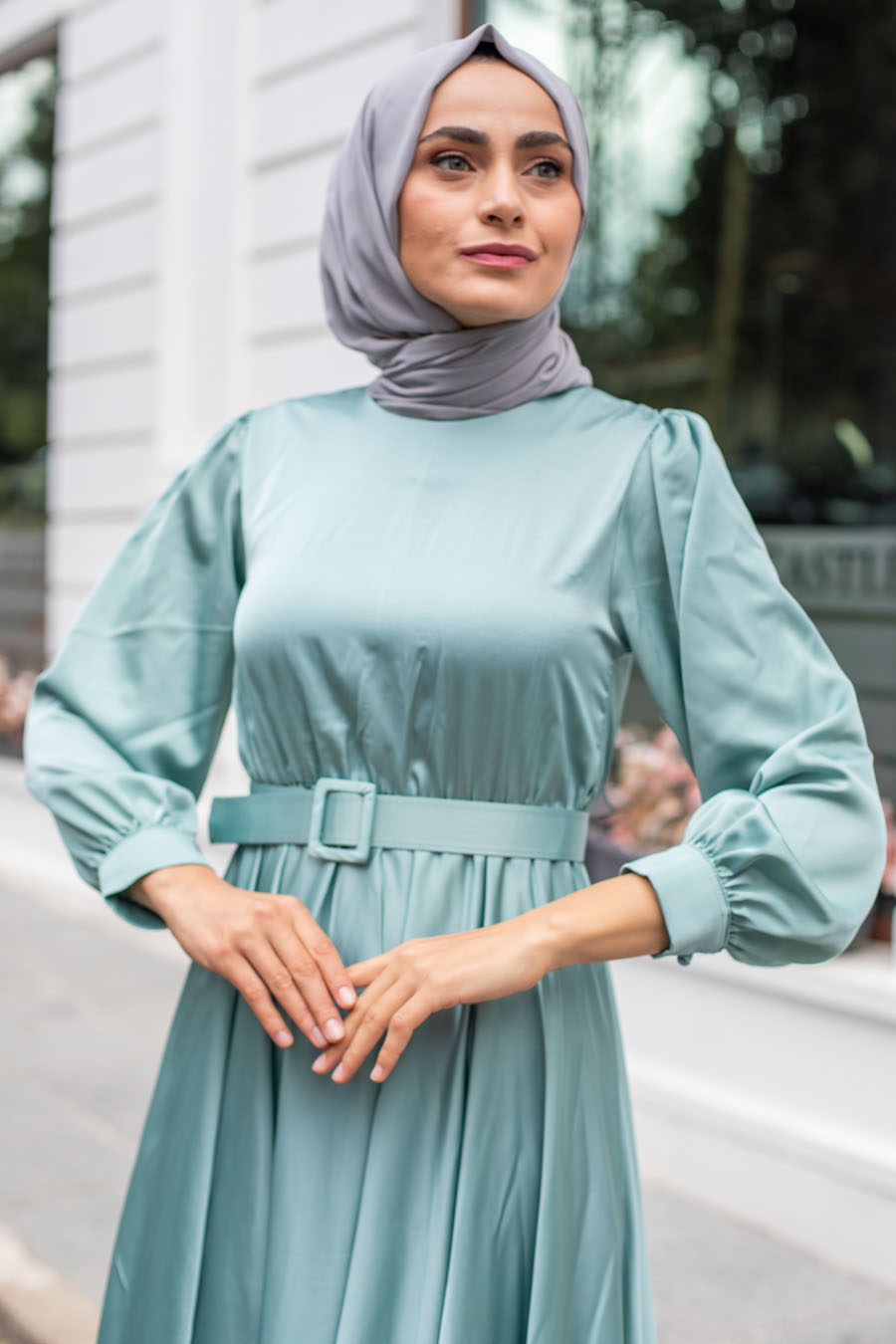 MINT EVENİNG DRESS 