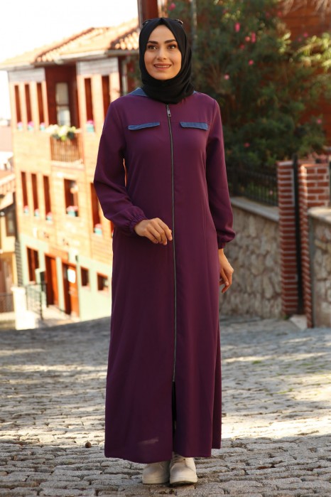 PURPLE ABAYA 