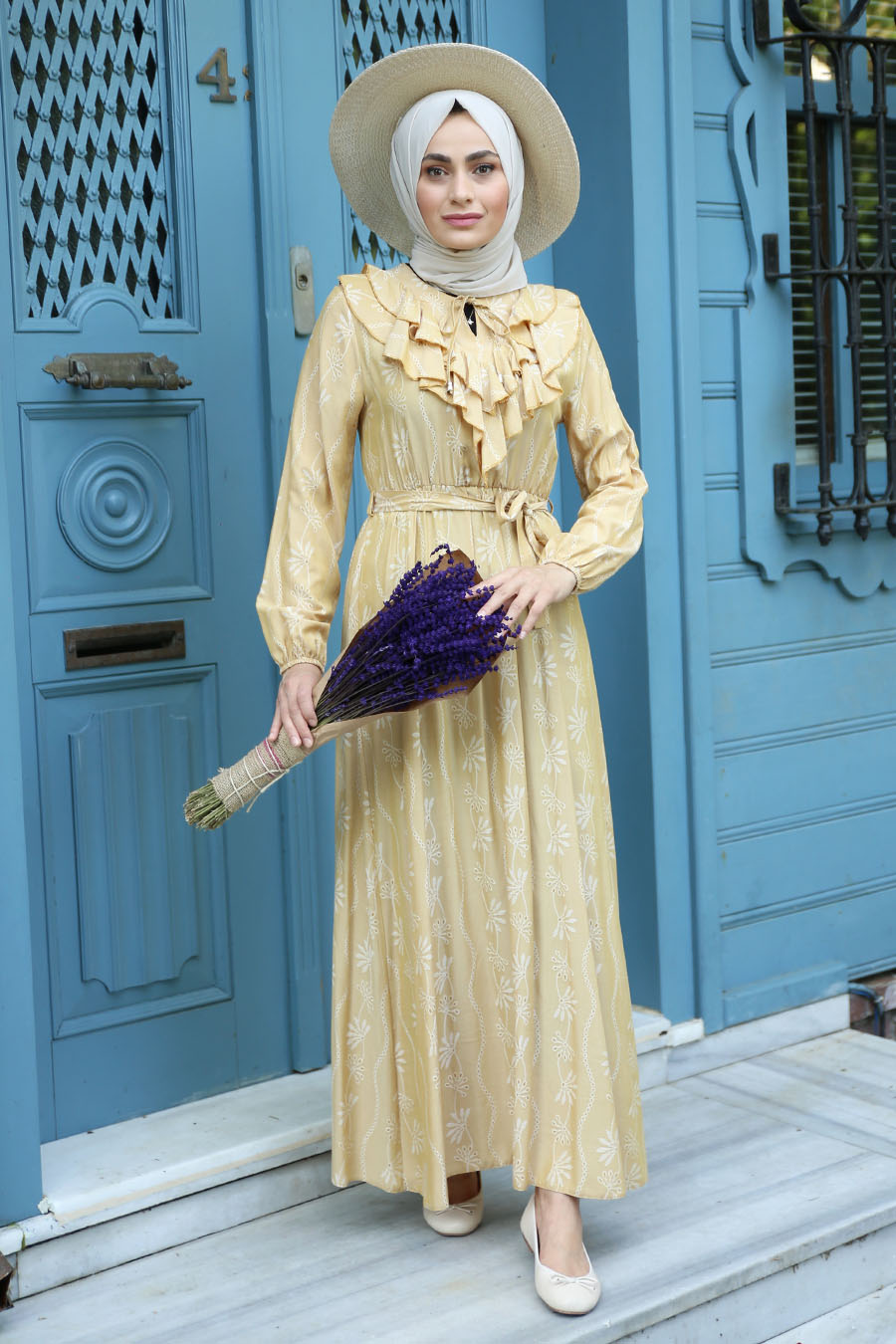 MUSTARD DRESS