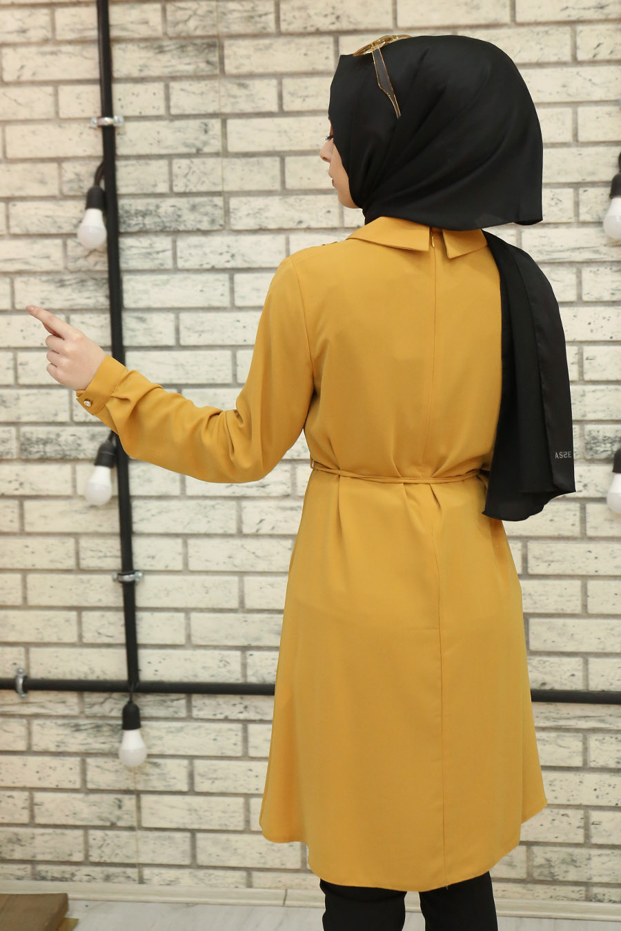 TUNIC - MUSTARD  TUNIC - MUSTARD