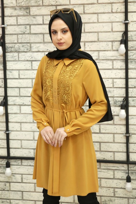 TUNIC - MUSTARD 