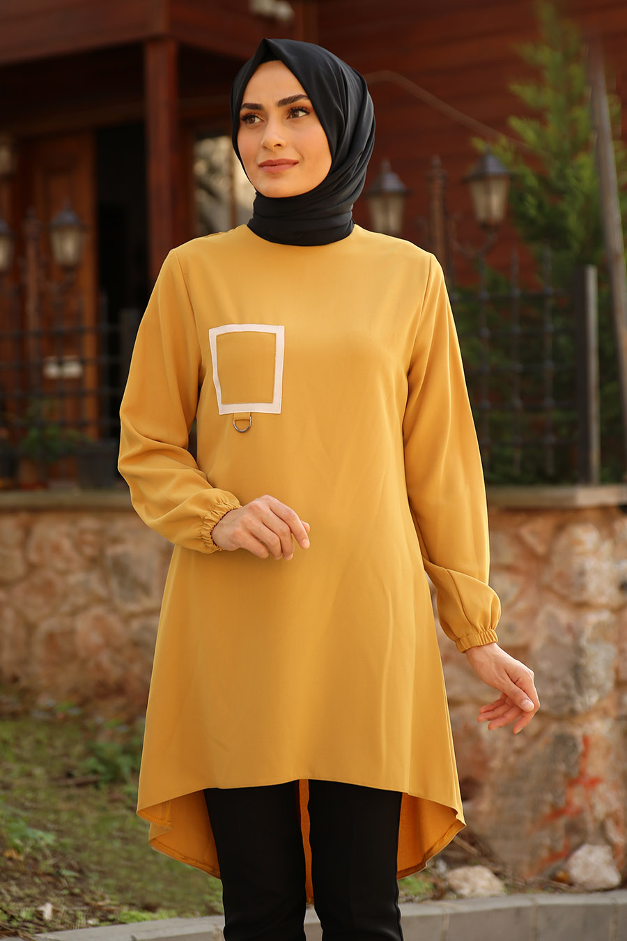 TUNIC - MUSTARD  TUNIC - MUSTARD