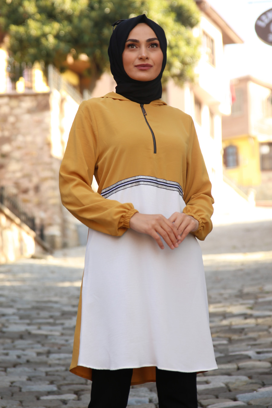 TUNIC - MUSTARD  TUNIC - MUSTARD