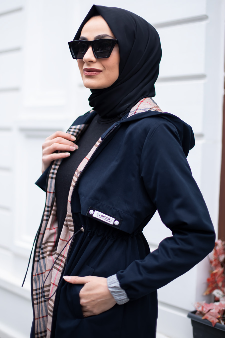 COAT - NAVY BLUE COAT - NAVY BLUE