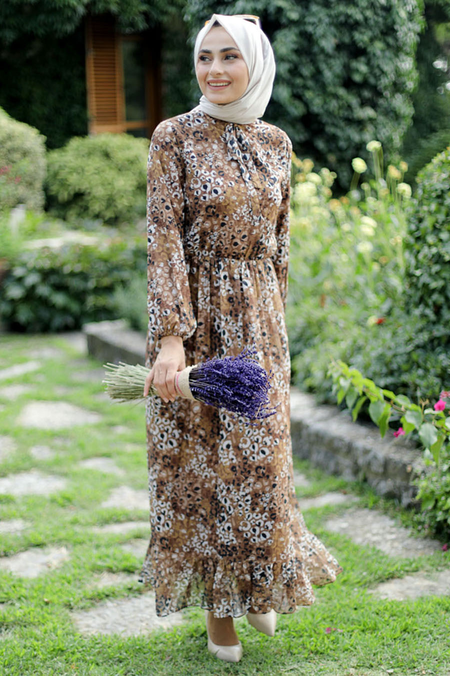 TAN COLOR DRESS