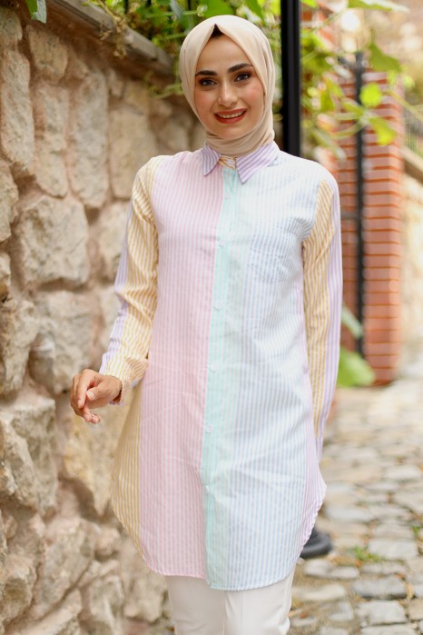 PATTERNED TUNIC