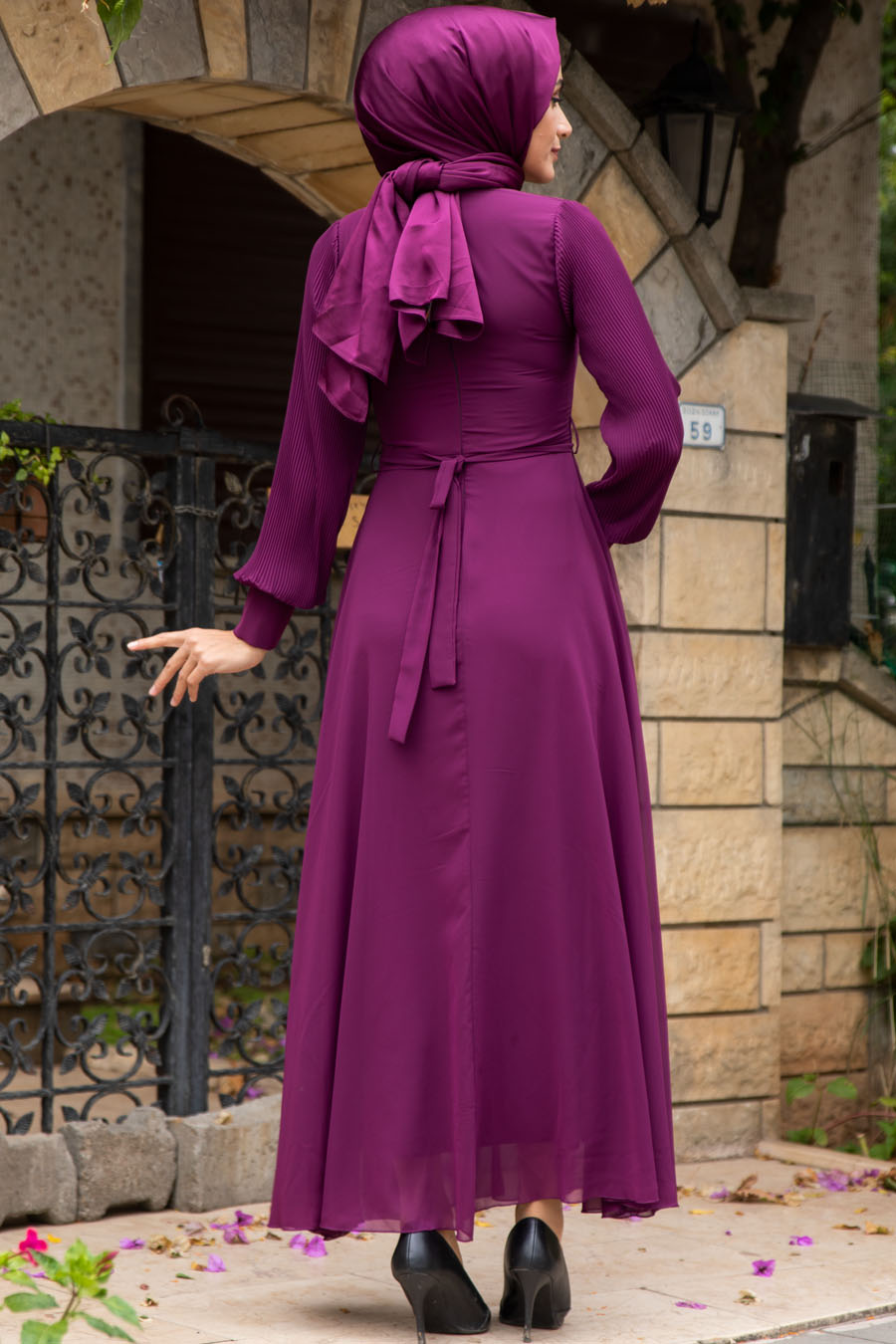 PLUM DRESS 