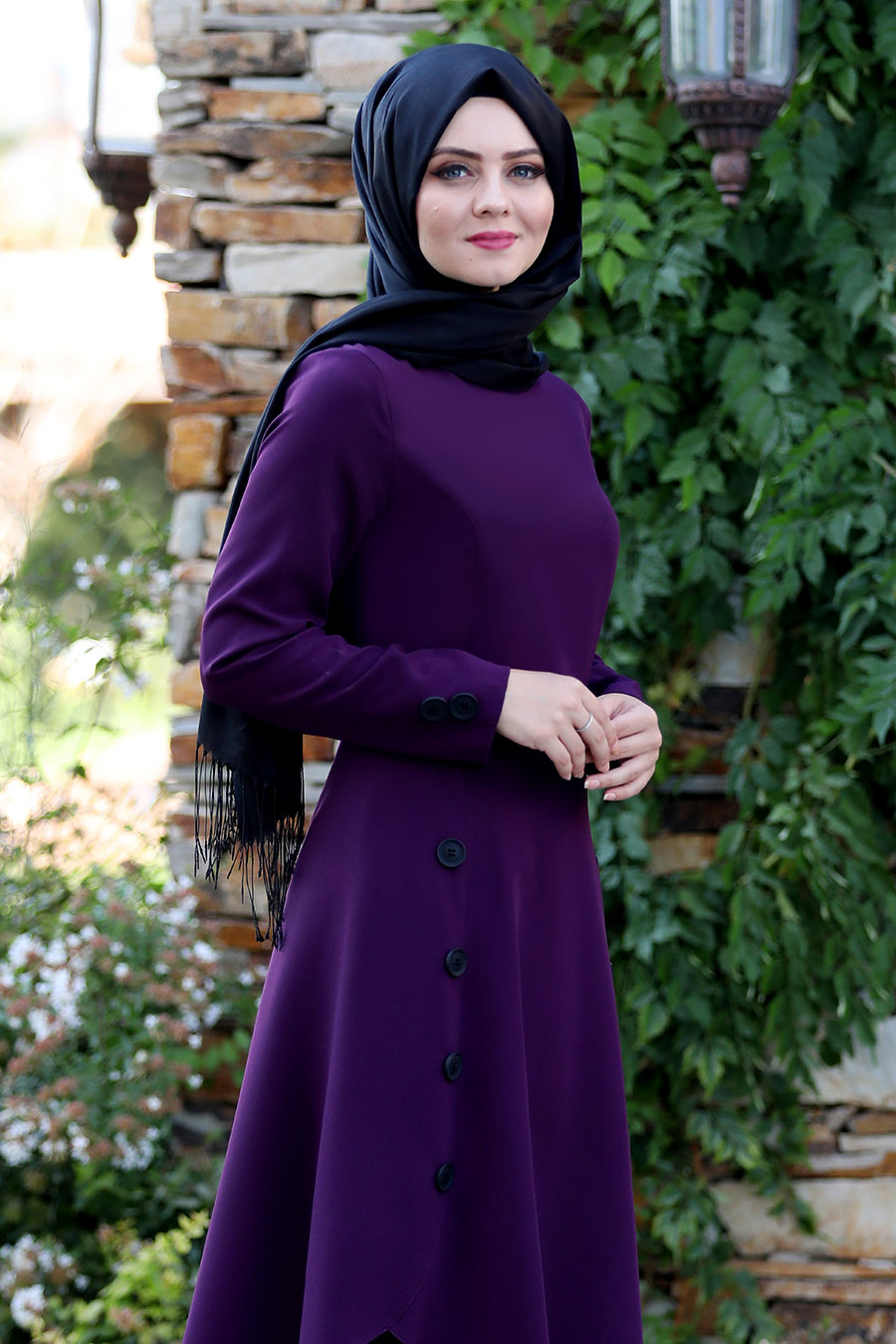 PLUM TUNIC AND PANT SUIT  