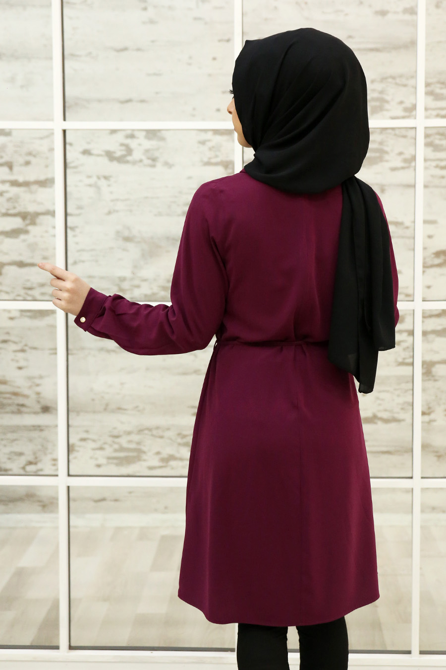 TUNIC - PLUM TUNIC - PLUM