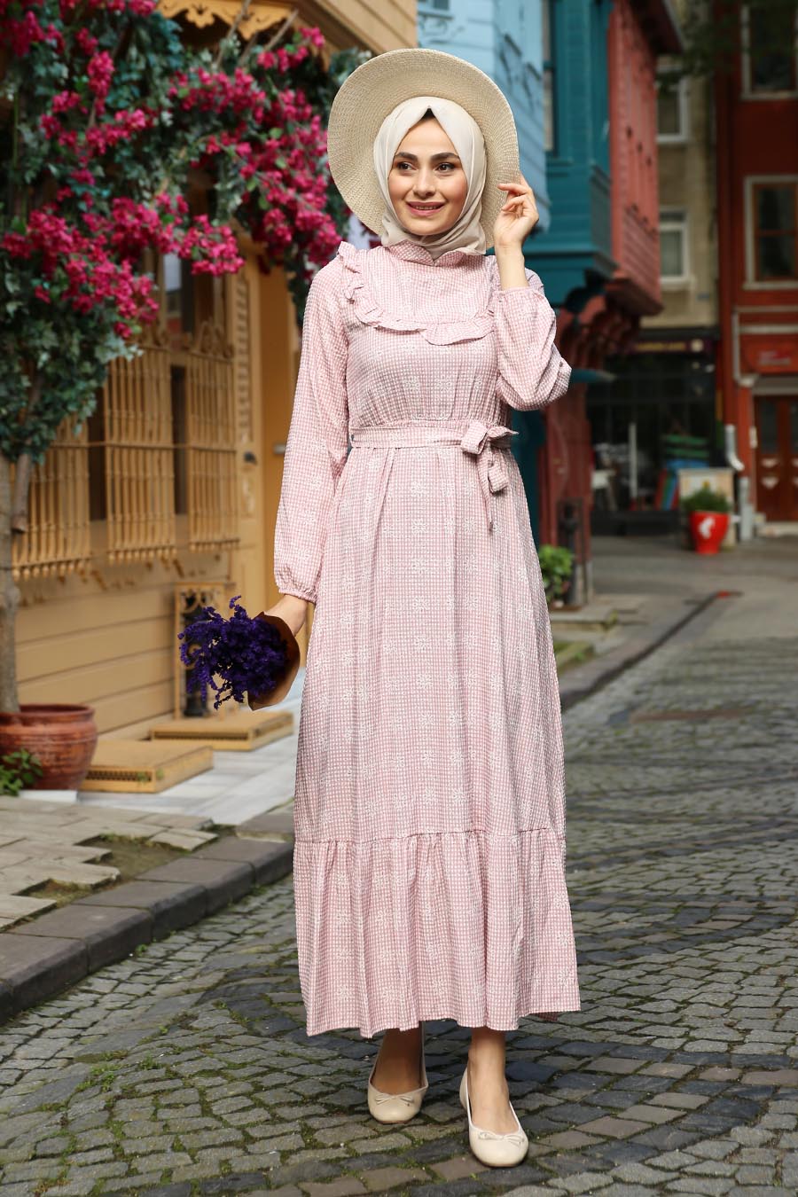 POWDER PINK DRESS