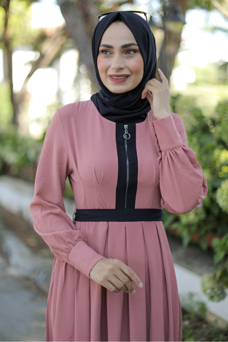 POWDER PINK  DRESS  POWDER PINK  DRESS