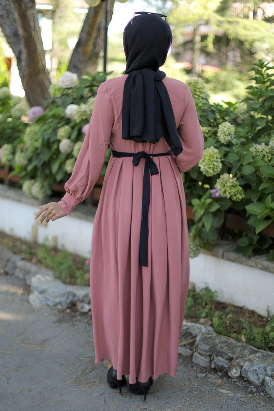 POWDER PINK  DRESS  POWDER PINK  DRESS