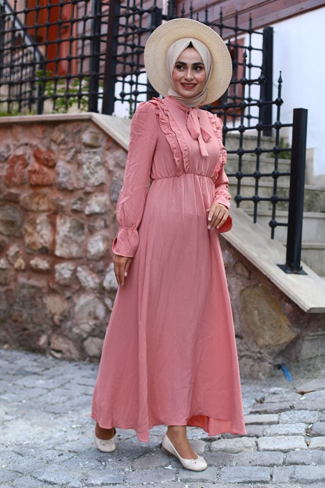 POWDER PINK DRESS