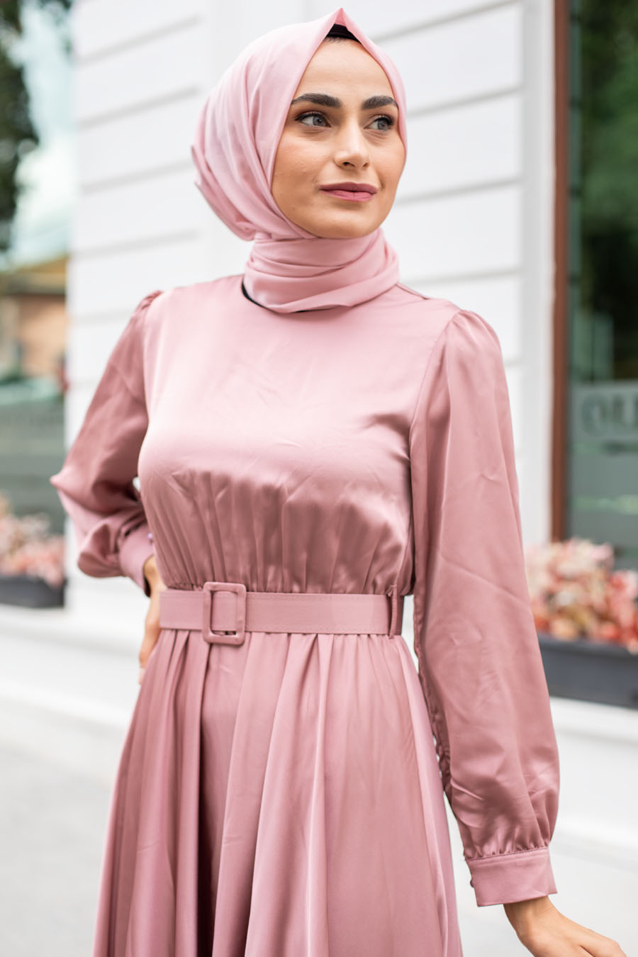 POWDER PINK EVENİNG DRESS 