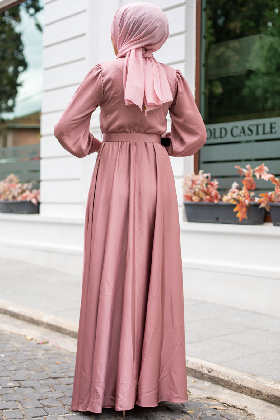 POWDER PINK EVENİNG DRESS 