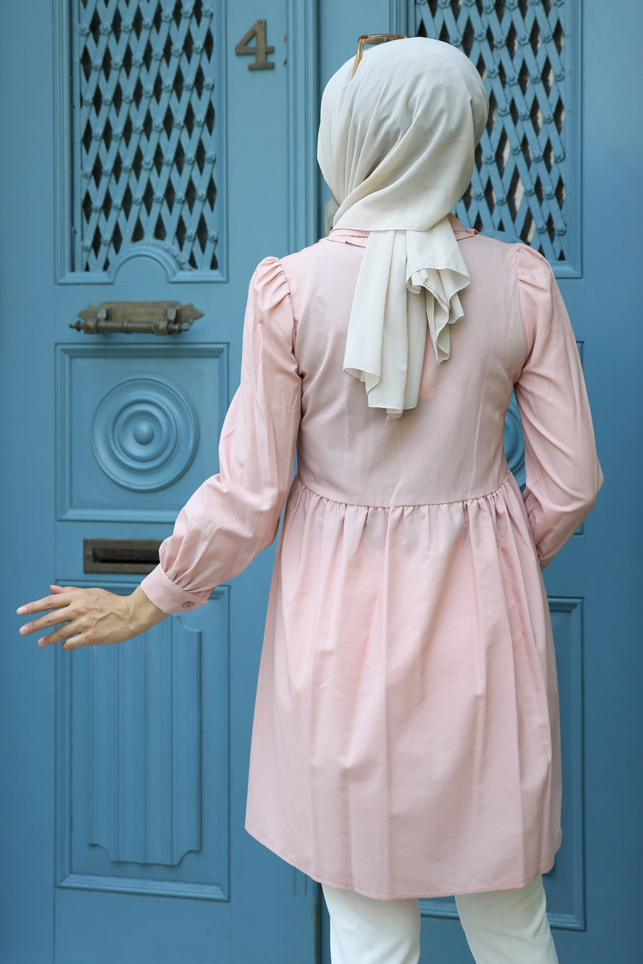 POWDER PINK TUNIC  