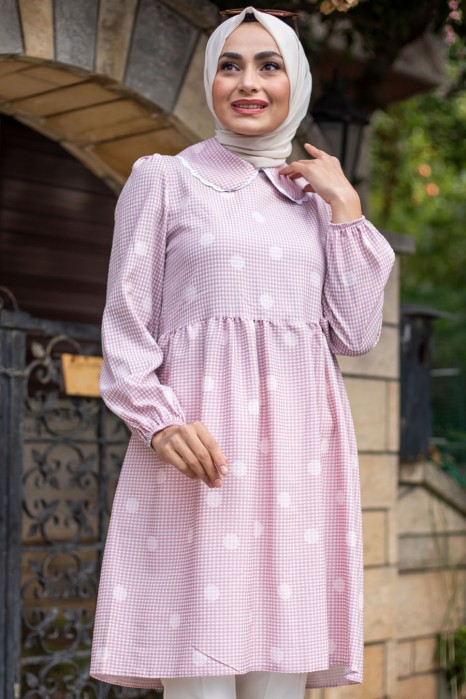 POWDER PINK TUNIC 