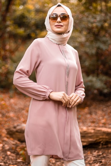 TUNIC - POWDER PINK