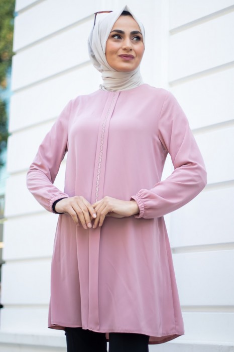 TUNIC - POWDER PINK