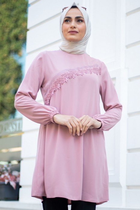 TUNIC - POWDER PINK