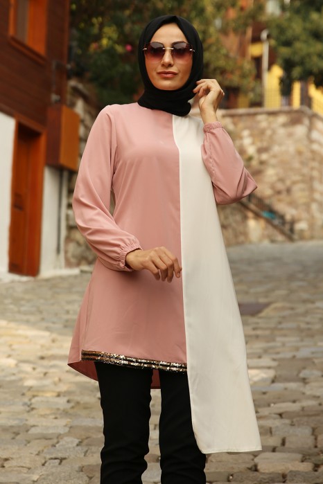 TUNIC - POWDER PINK 