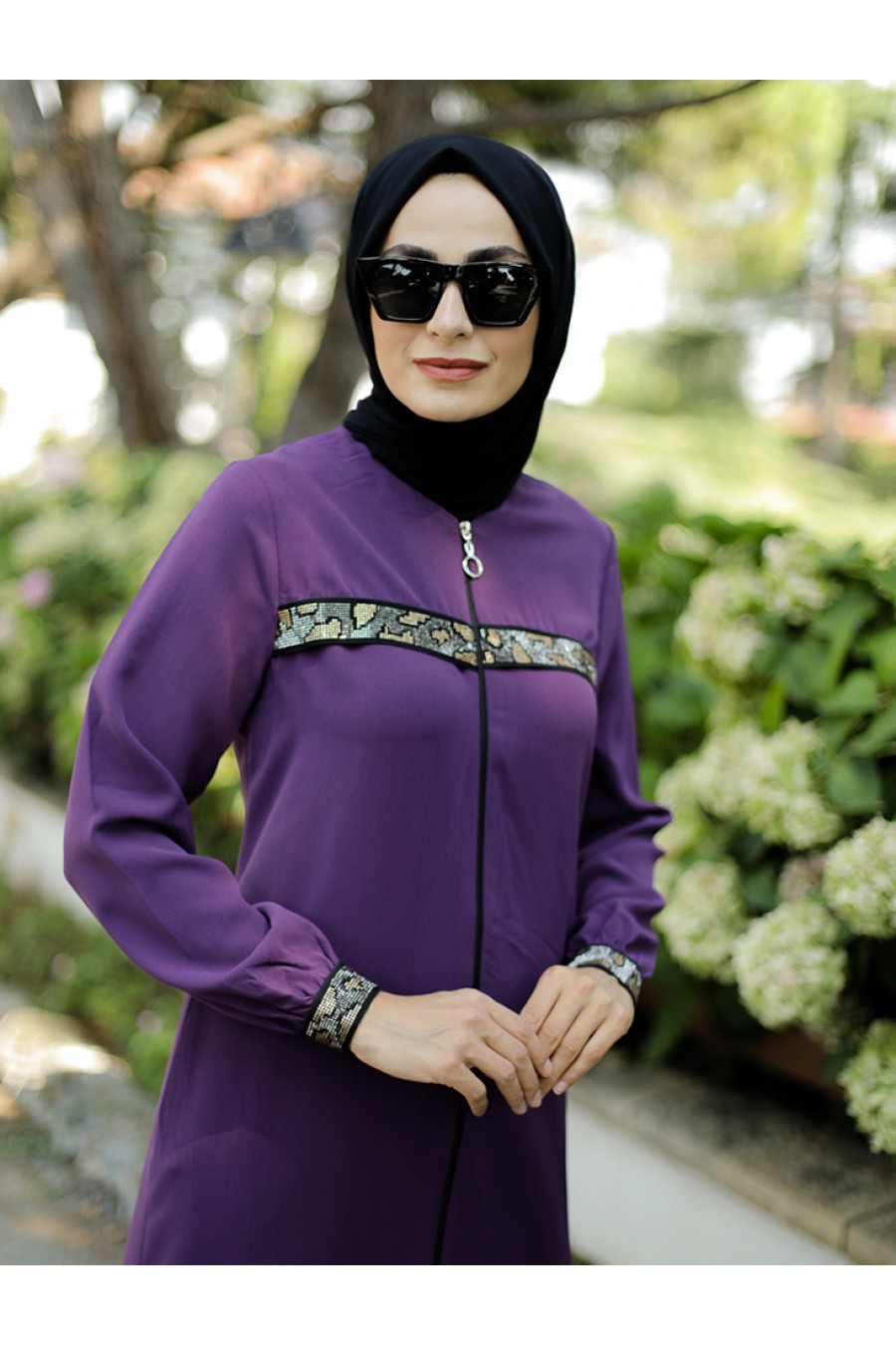 ABAYA - PURPLE