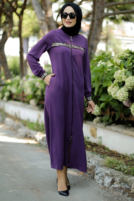 ABAYA - PURPLE