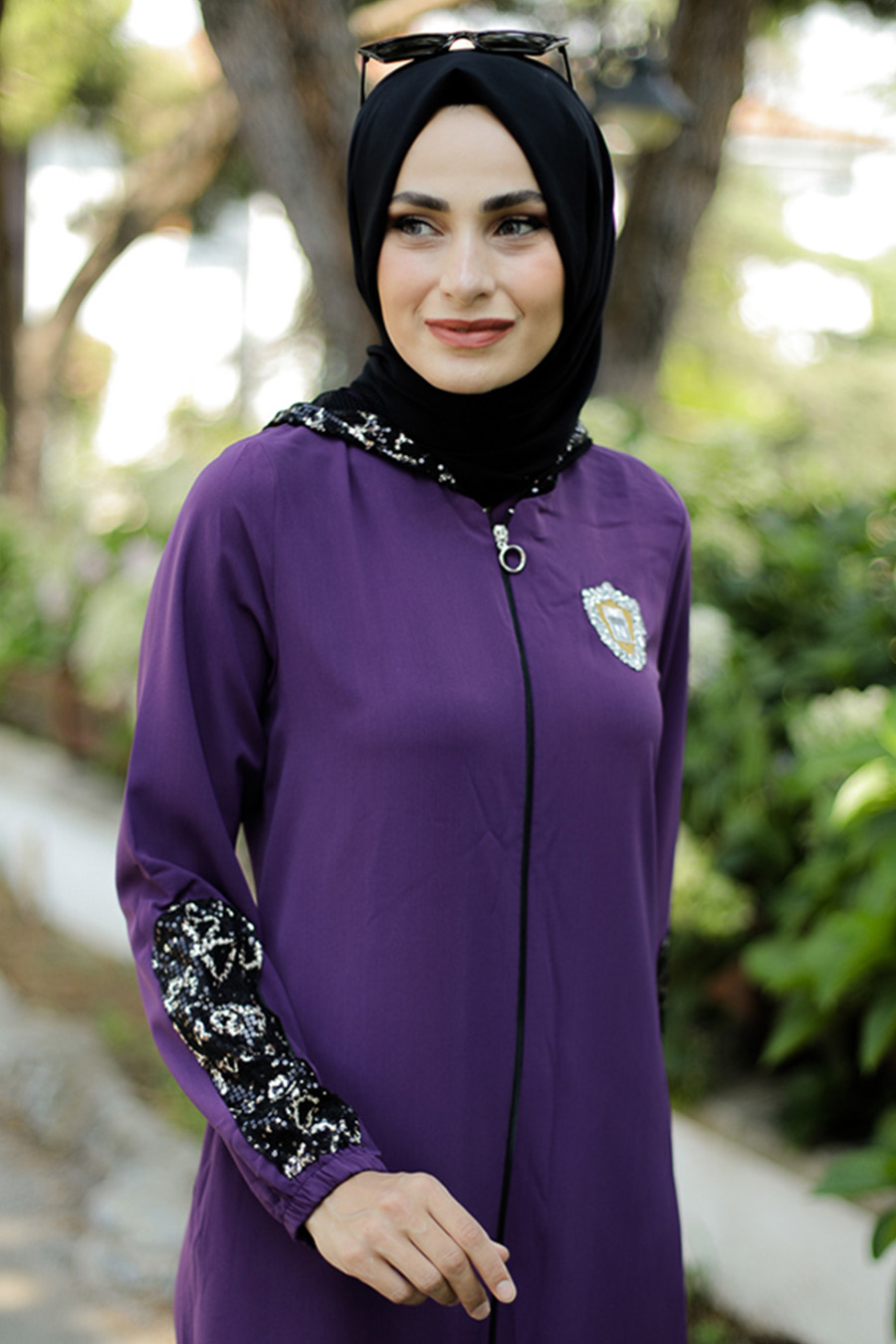 ABAYA - PURPLE