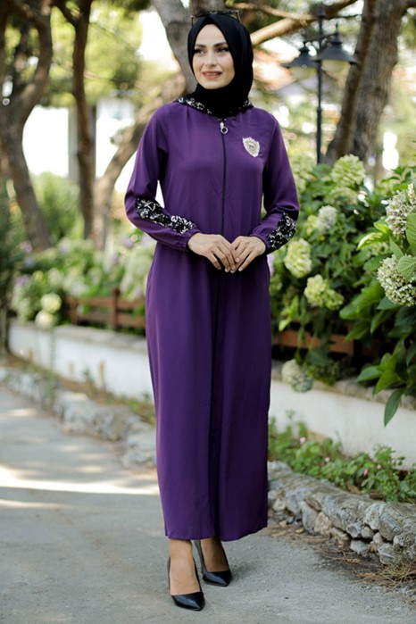 ABAYA - PURPLE