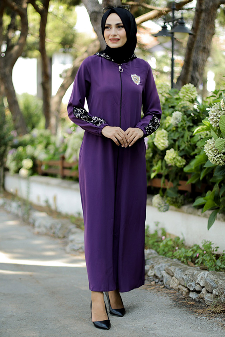 ABAYA - PURPLE