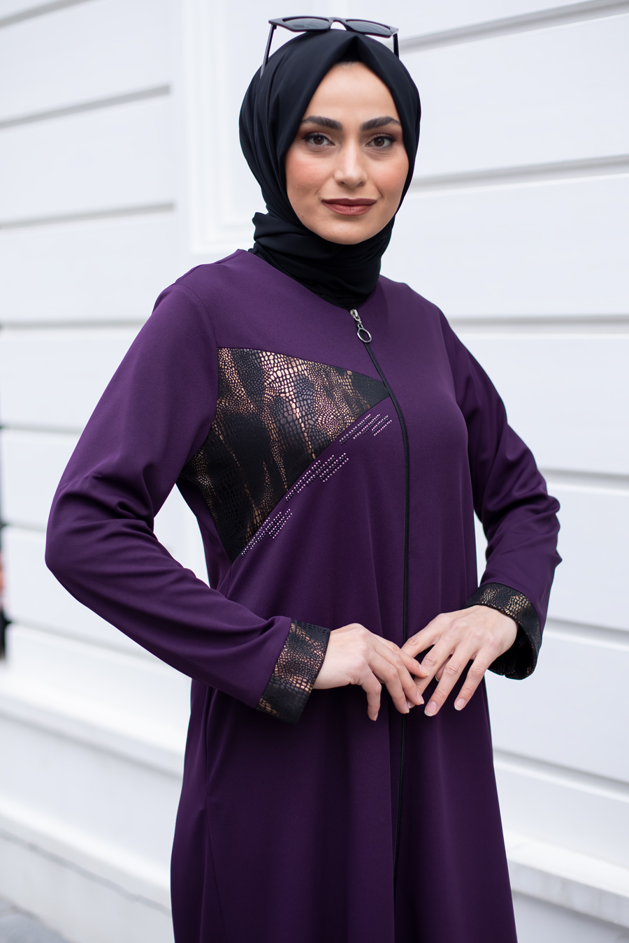 ABAYA - PURPLE