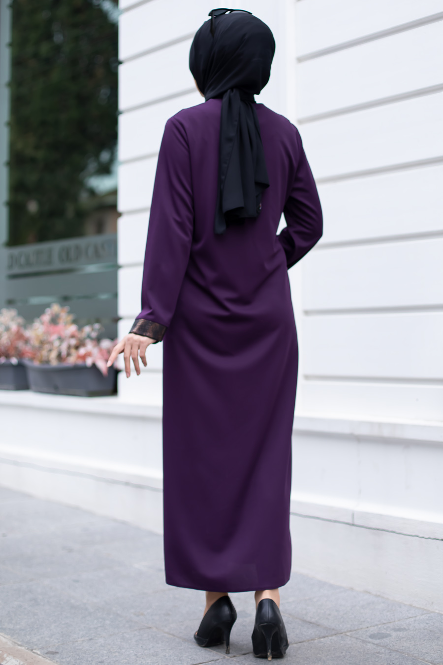 ABAYA - PURPLE