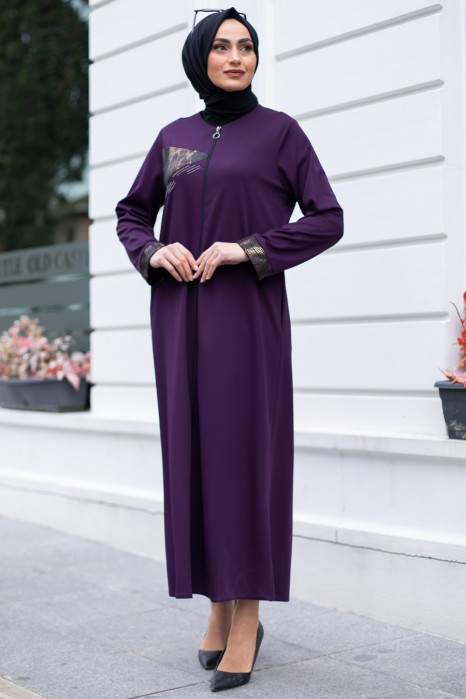 ABAYA - PURPLE