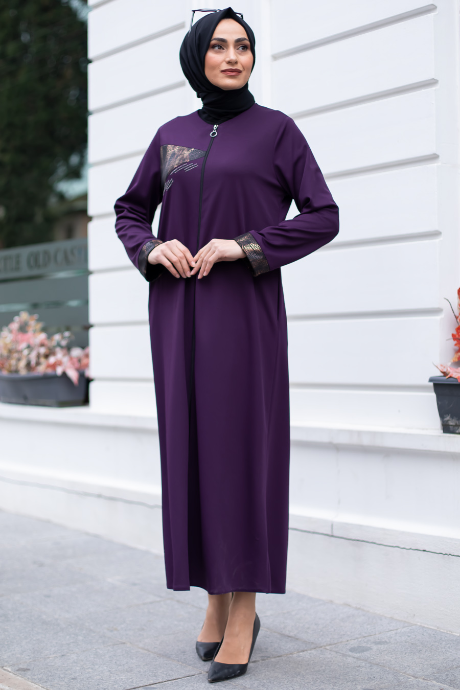 ABAYA - PURPLE