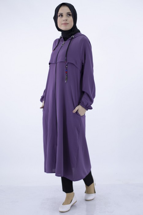 COAT - PURPLE