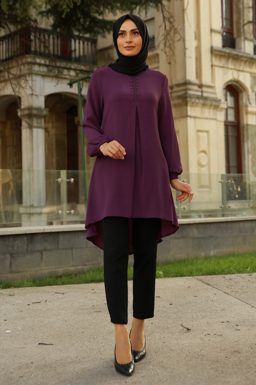TUNIC - PURPLE  TUNIC - PURPLE