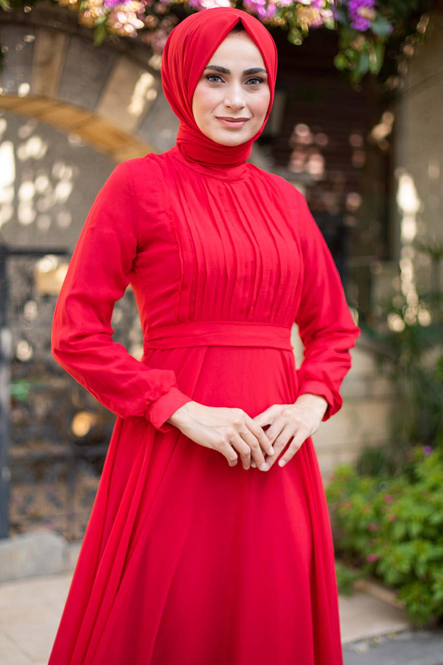RED EVENİNG DRESS