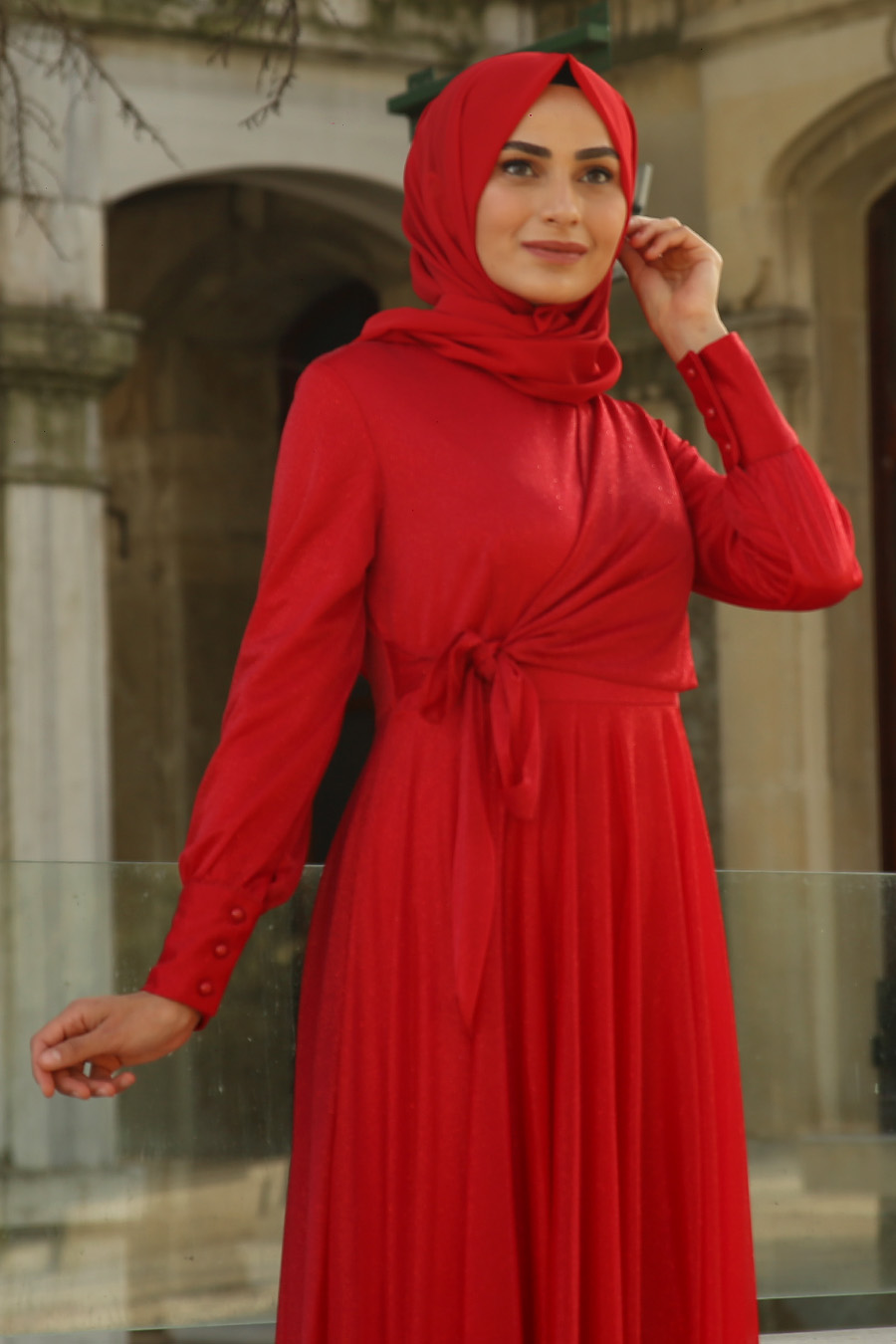 EVENING DRESS - RED 