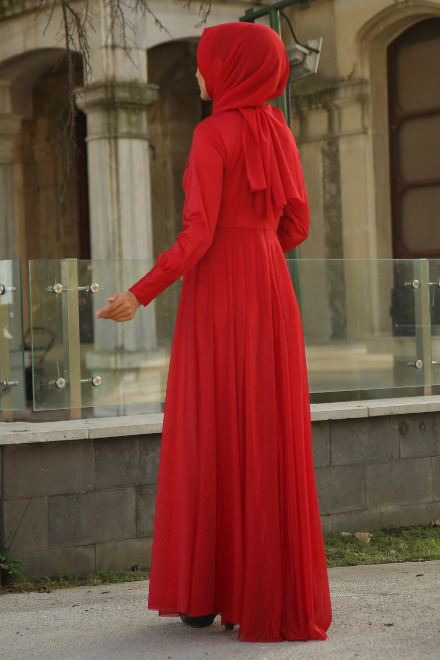 EVENING DRESS - RED 