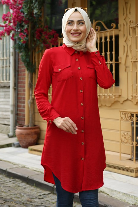 TUNIC - RED COLOR 
