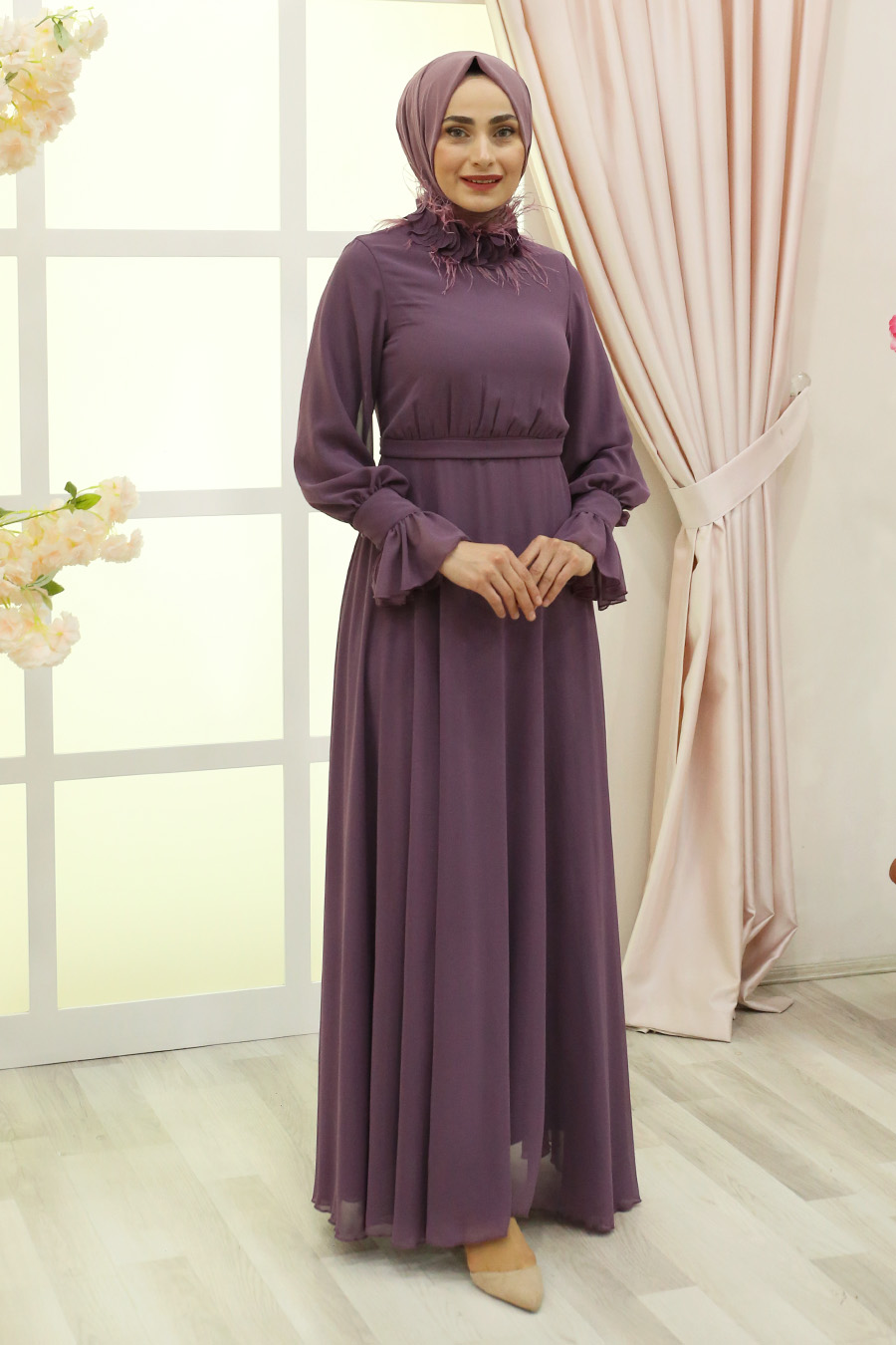 EVENING DRESS  - ROSE COLOR